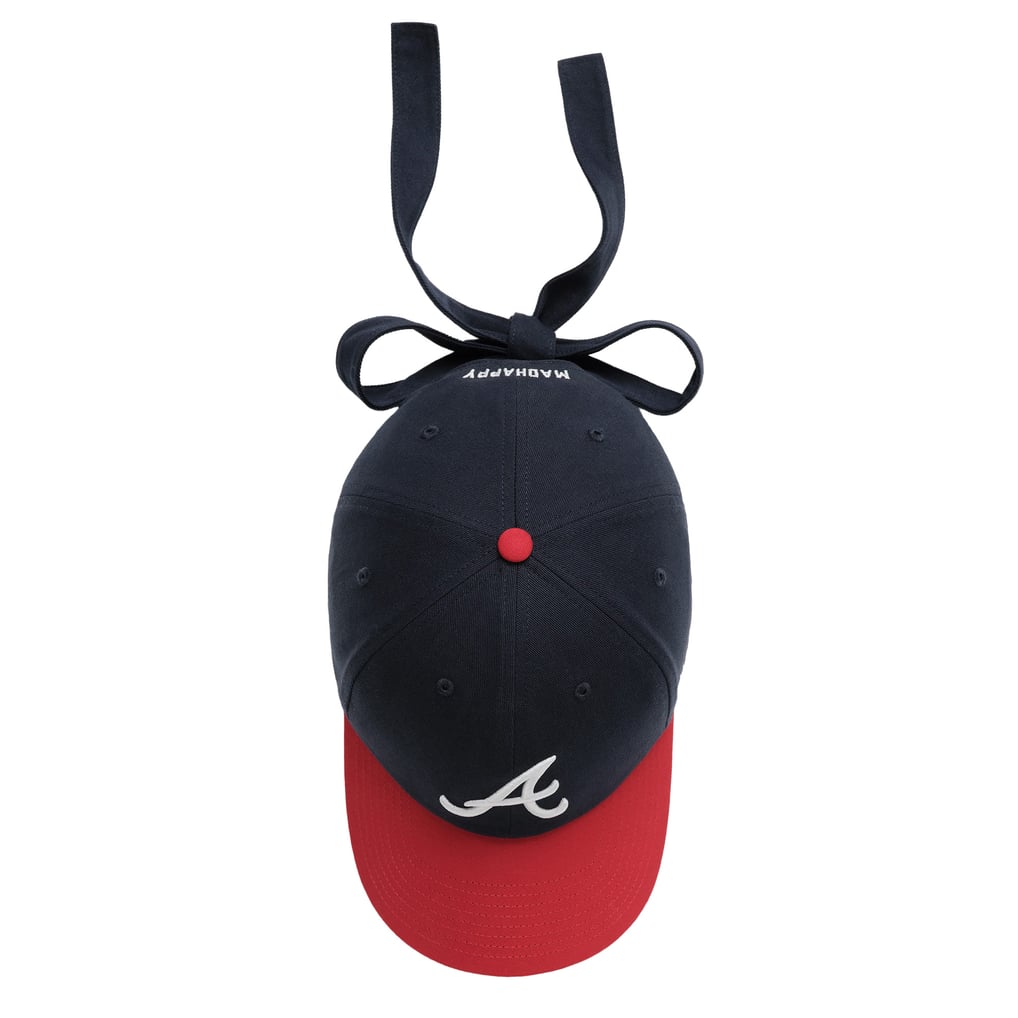 Unisex Red Embroidered Bow Tie 100% Cotton Adjustable Fit Classic Baseball Cap Women main image 2