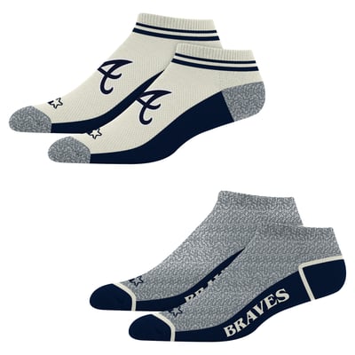  Atlanta Braves Starter Unisex Two-Pack Double Play Ankle Socks