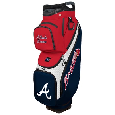 Atlanta Braves WinCraft Clubhouse Cooler Cart Golf Bag