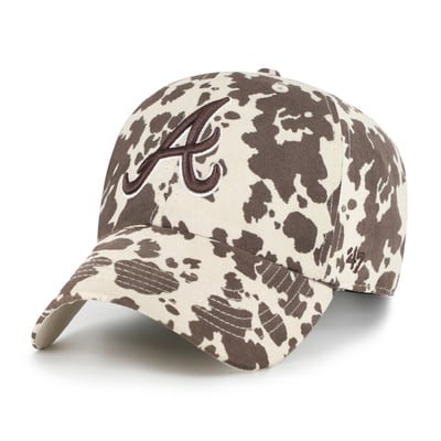  Atlanta Braves '47 Women's Bessie Clean Up Adjustable Hat - Natural