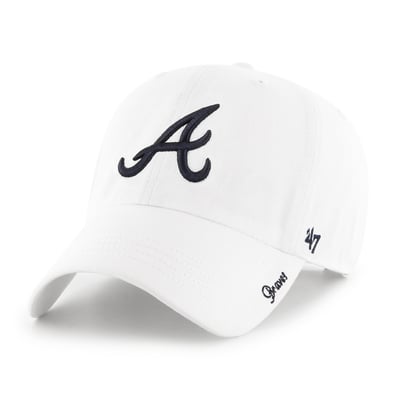 Atlanta Braves '47 Women's Miata Adjustable Hat - White