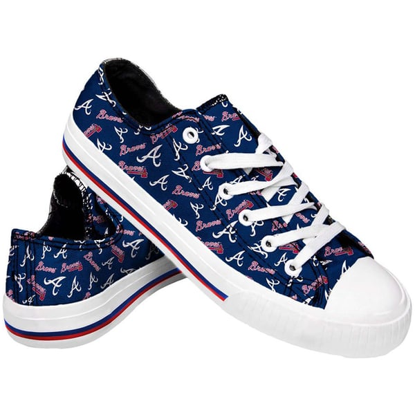 womens-atlanta-braves-low-top-  display picture 1