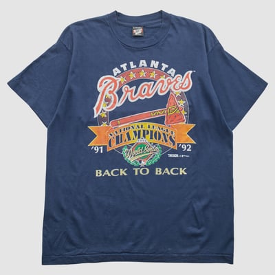World Series Screen Stars Best 1992 T-shirt - Navy - L by Fanatics Real Vintage