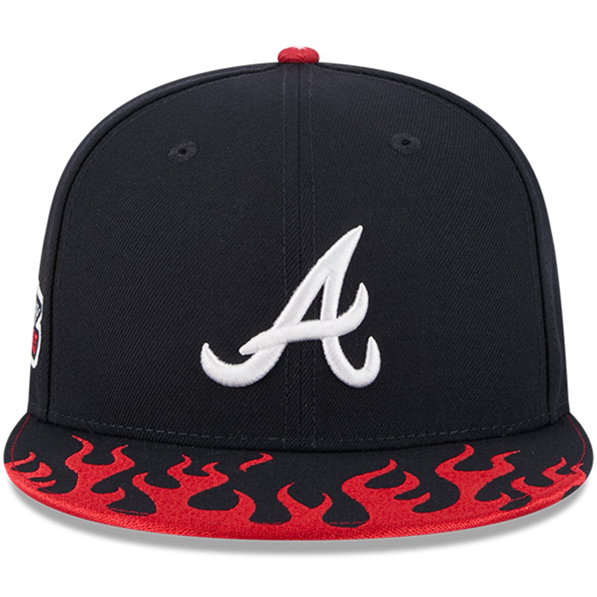 Casquette New Era Atlanta Braves 7 3/4 - Patch Latéral SportsWorld Bleu Orchidée - Édition All-Star Game 2000
