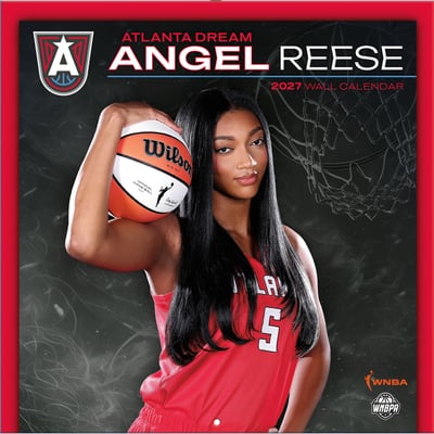 Angel Reese Atlanta Dream 12" x 12" 2027 Player Wall Calendar