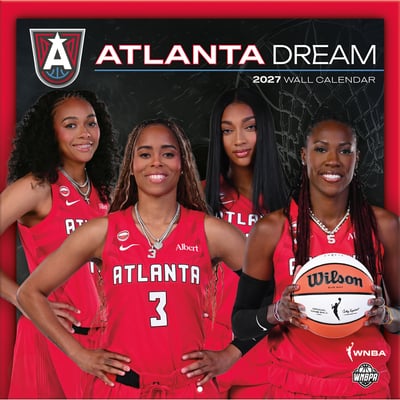 Atlanta Dream 2027 12” x 12” Team Wall Calendar