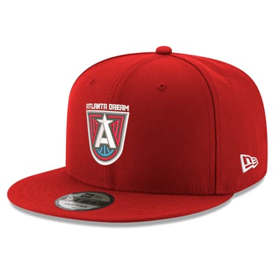  Atlanta Dream New Era 9FIFTY Snapback Hat - Red