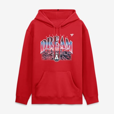 Atlanta Dream Skyline Hoodie - Red