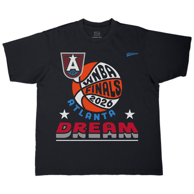 Atlanta Dream Stadium Essentials Unisex 2026 WNBA Finals Open Book Urban T-Shirt - Black