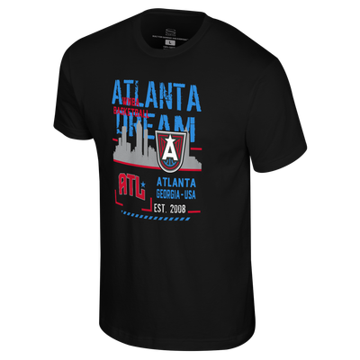 Atlanta Dream Stadium Essentials Unisex Hideout T-Shirt - Black