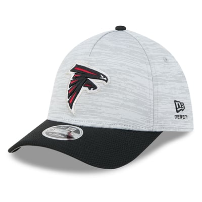 Atlanta Falcons New Era  Tech 39THIRTY A-Frame Stretch Hat - Gray
