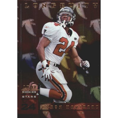 1998 Leaf Rookies and Stars Longevity #136 Byron Hanspard
