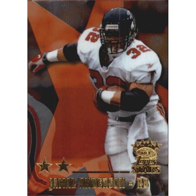 1999 Topps Stars Two Star Parallel #38 Jamal Anderson