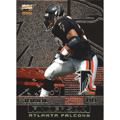 2000 Revolution Silver #4 Jamal Anderson