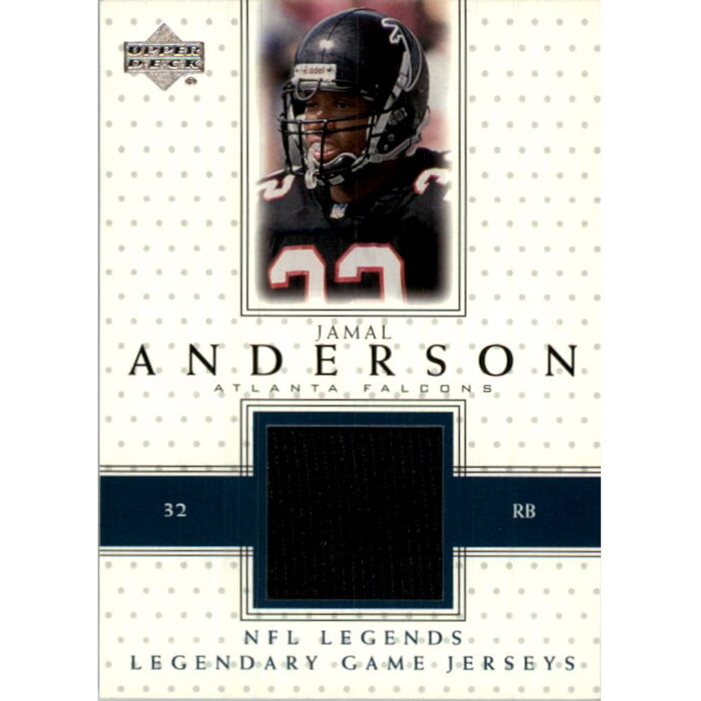 2000 Upper Deck Legends Legendary Jerseys #LJJA Jamal Anderson