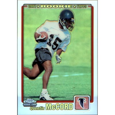 2001 Topps Chrome #316 Quentin McCord RC