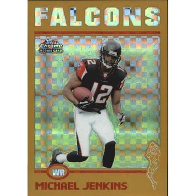 2004 Topps Chrome Gold Xfractors #179 Michael Jenkins