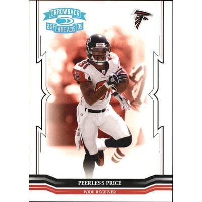 2005 Throwback Threads Platinum Holofoil #7 Peerless Price