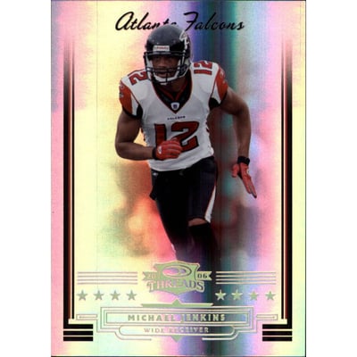 2006 Donruss Threads Gold Holofoil #132 Michael Jenkins