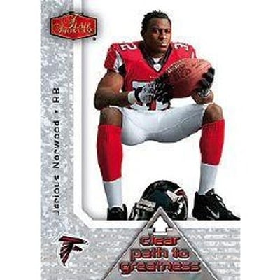 2006 Flair Showcase Clear Path to Greatness #CPTG19 Jerious Norwood