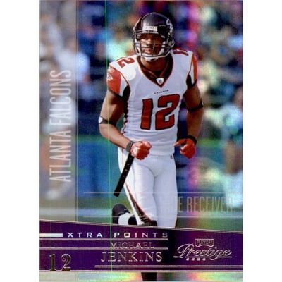 2006 Playoff Prestige Xtra Points Purple #10 Michael Jenkins
