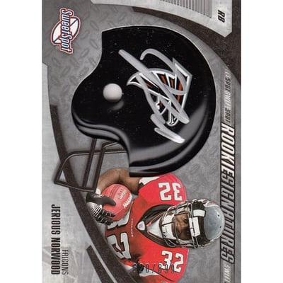 2006 Sweet Spot #227 Jerious Norwood AU/899 RC
