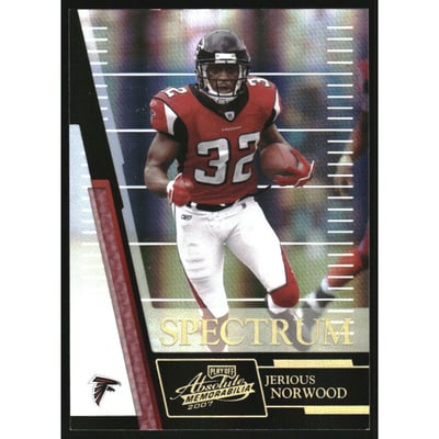 2007 Absolute Memorabilia Spectrum Gold #46 Jerious Norwood