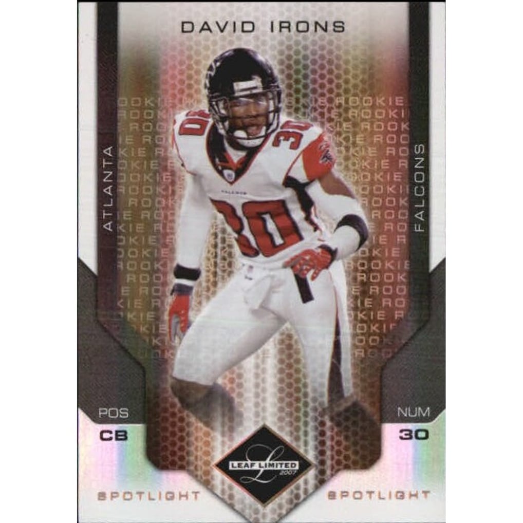 2007 Leaf Limited Bronze Spotlight #202 David Irons