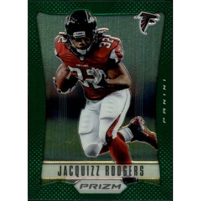 2012 Panini Prizm Prizms Green #11 Jacquizz Rodgers