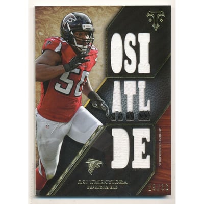 2014 Topps Triple Threads Relics #TTR172 Osi Umenyiora