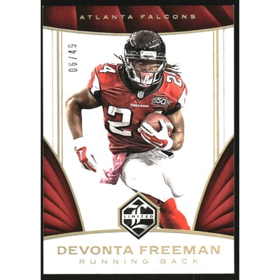 2016 Limited Gold Spotlight #95 Devonta Freeman