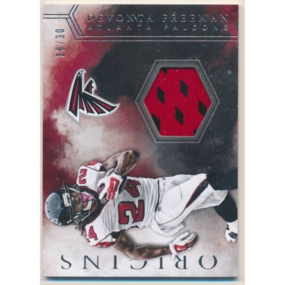 2016 Panini Origins First Hand Gloves #9 Devonta Freeman