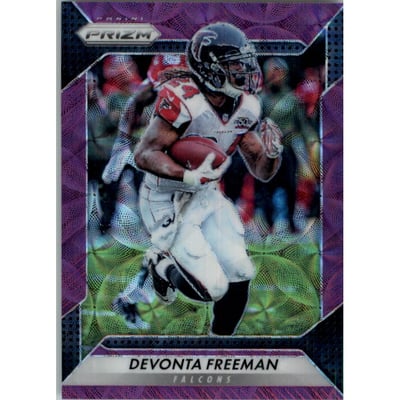 2016 Panini Prizm Prizms Purple Scope #21 Devonta Freeman