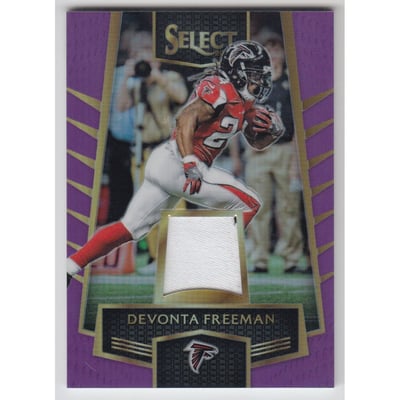 2016 Select Swatches Prizm Purple #19 Devonta Freeman