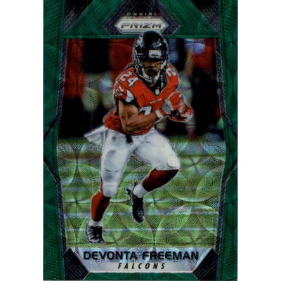 2017 Panini Prizm Prizms Green Scope #42 Devonta Freeman