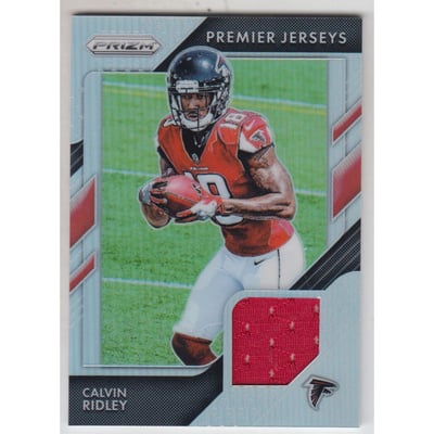 2018 Panini Prizm Prizm Premier Jerseys #9 Calvin Ridley