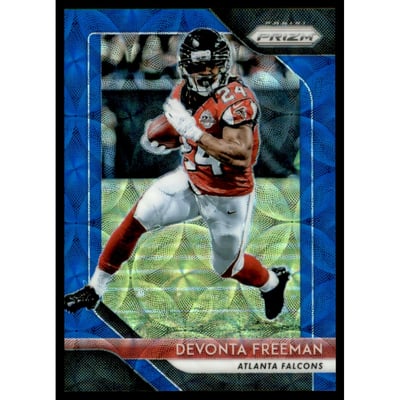 2018 Panini Prizm Prizms Blue Scope #191 Devonta Freeman
