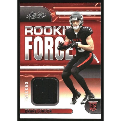 2022 Absolute Rookie Force Jerseys #7 Drake London