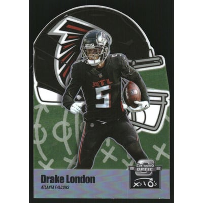 2022 Panini Contenders Optic Xs and Os #25 Drake London