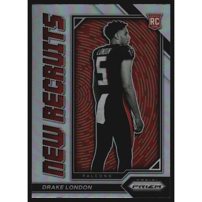 2022 Panini Prizm New Recruits Prizms Silver #4 Drake London