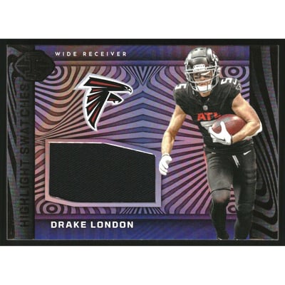 2023 Panini Illusions Highlight Swatches #16 Drake London
