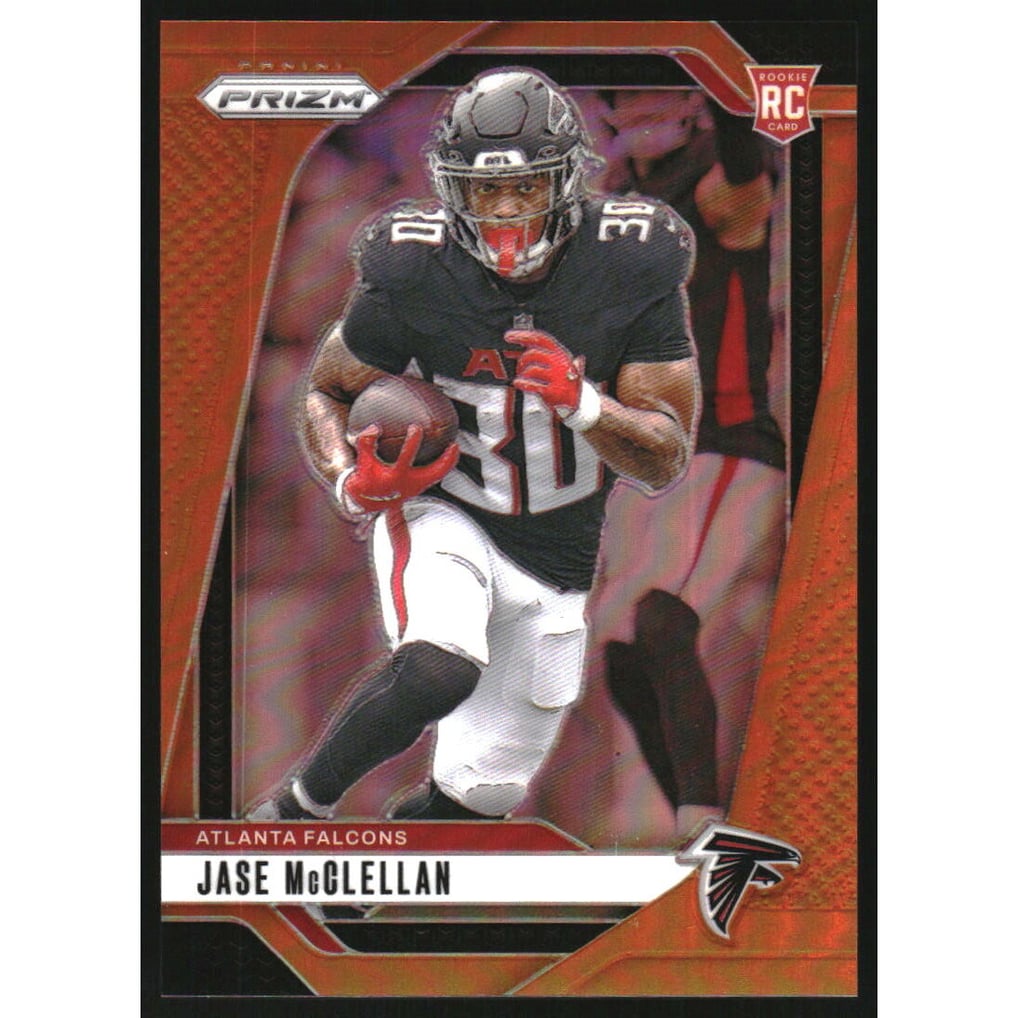 2024 Panini Prizm Prizms Orange #342 Jase McClellan