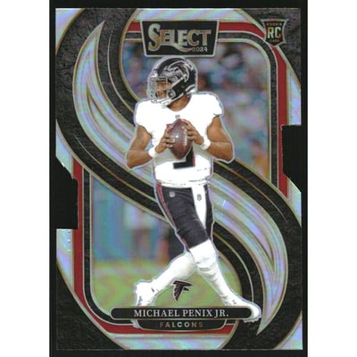 2024 Select Prizm Silver Die Cut #110 Michael Penix Jr.