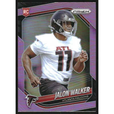 2025 Panini Prizm Prizms Pink #398 Jalon Walker