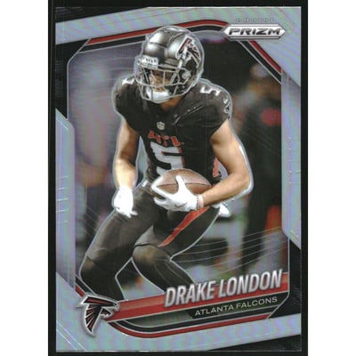2025 Panini Prizm Prizms Silver #198 Drake London
