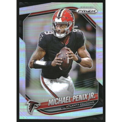 2025 Panini Prizm Prizms Silver #56 Michael Penix Jr.