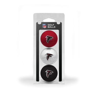 Atlanta Falcons 3-Pack Multi-Colored Team Golf Ball Set