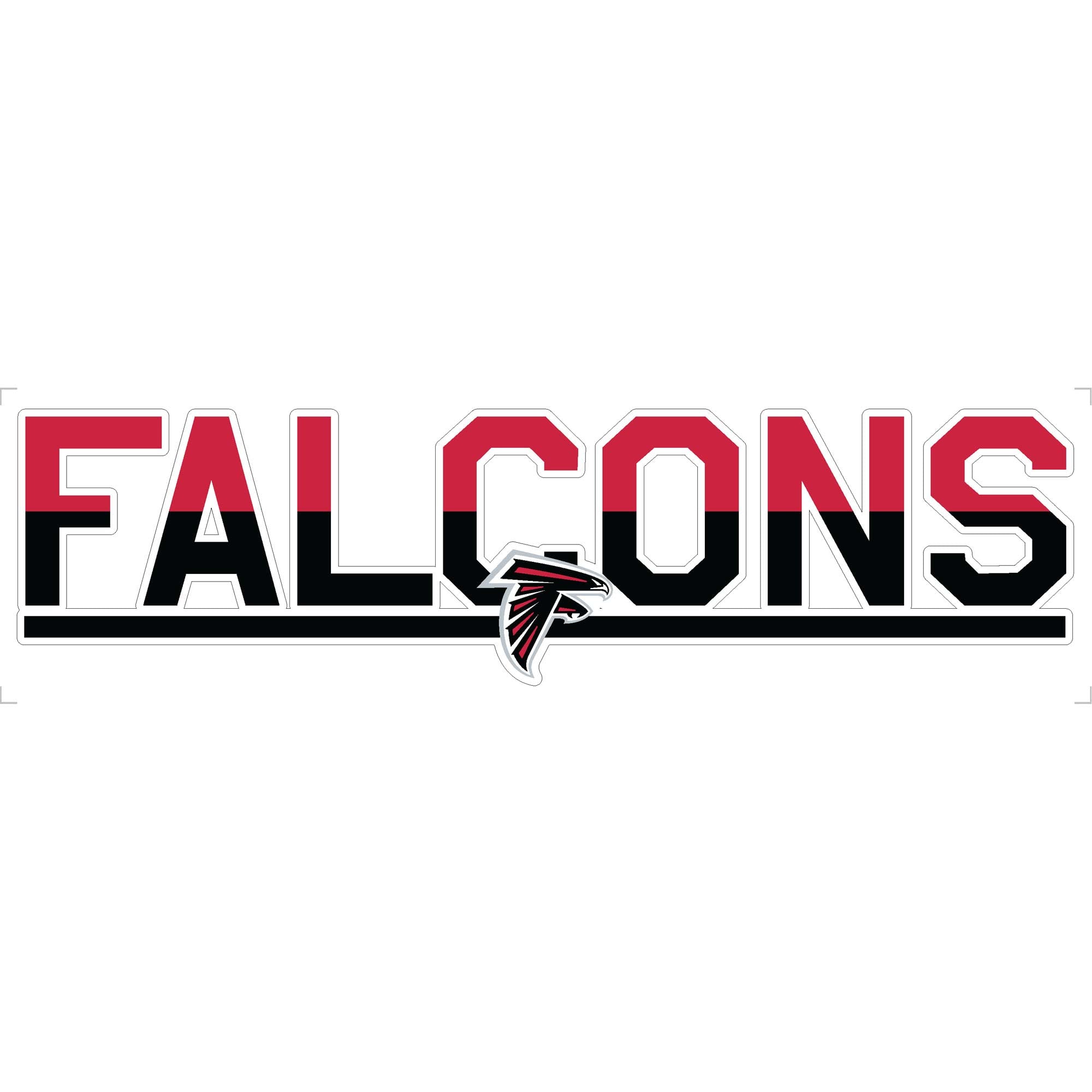 Falcons Words Word Falcons Logo