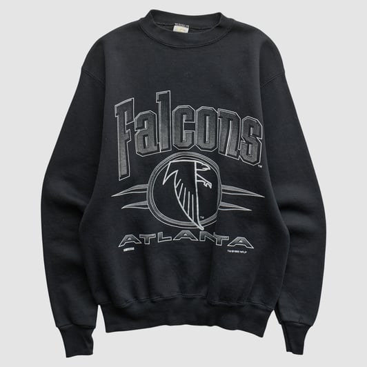 Atlanta Falcons Competitor 1993 Pullover Sweatshirt - Black - XS by Fanatics Real Vintage