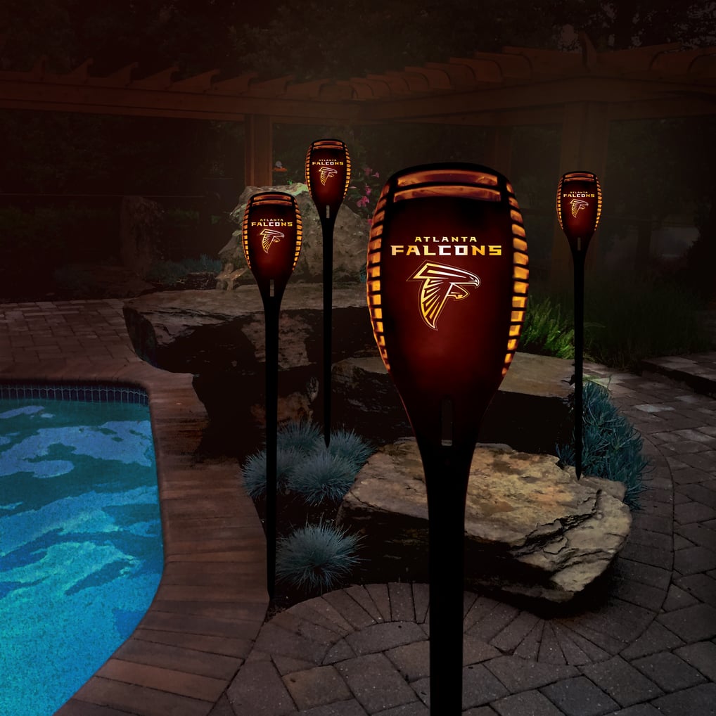 Atlanta Falcons LED Solar Torch
